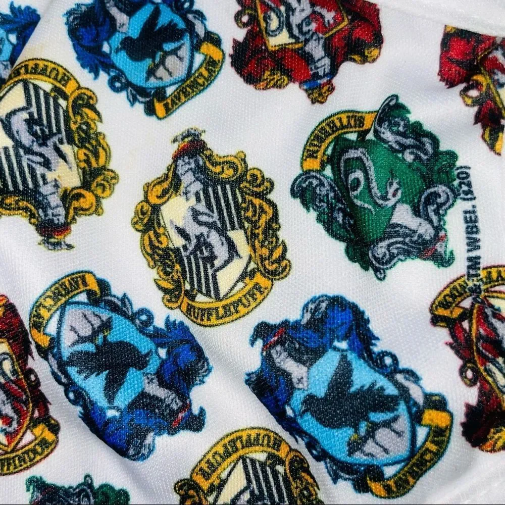 10/$25🦋 Harry Potter House Crests Face Mask